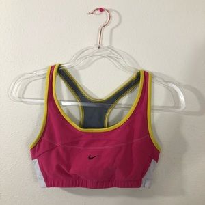Pink Nike Sports Bra